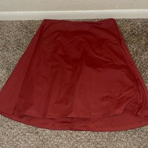 Athletic skirt!